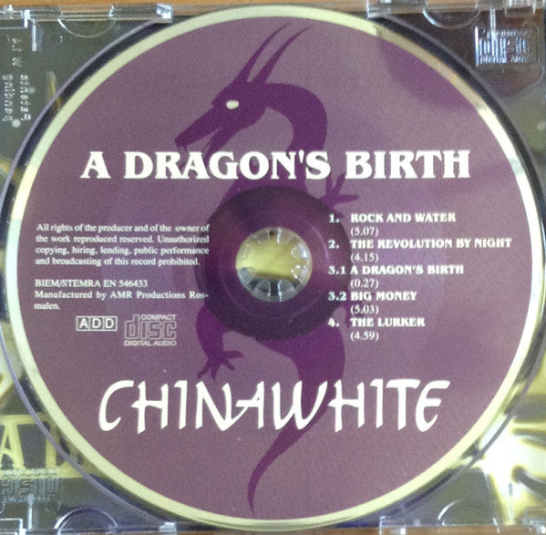 Chinawhite (4) : A Dragon's Birth (CD, EP)