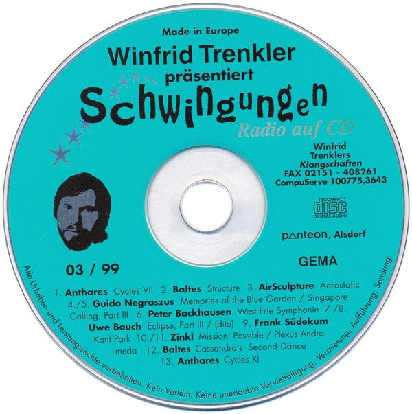 Winfrid Trenkler : Schwingungen Radio Auf CD Nr. 46 - 03/99 (CD, Comp)