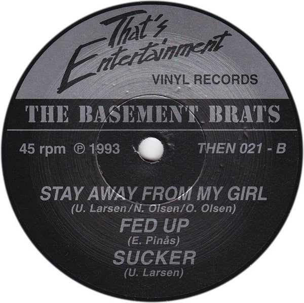 Basement Brats : Blast-Off (7", EP)