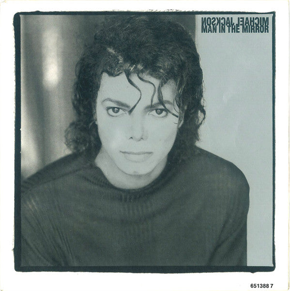 Michael Jackson : Man In The Mirror (7", Single)