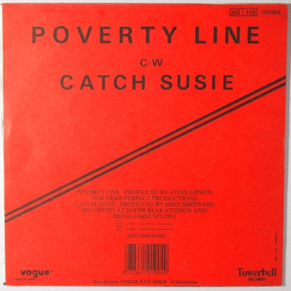 Eric Gavin : Poverty Line (7", Single)