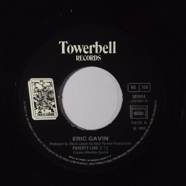 Eric Gavin : Poverty Line (7", Single)