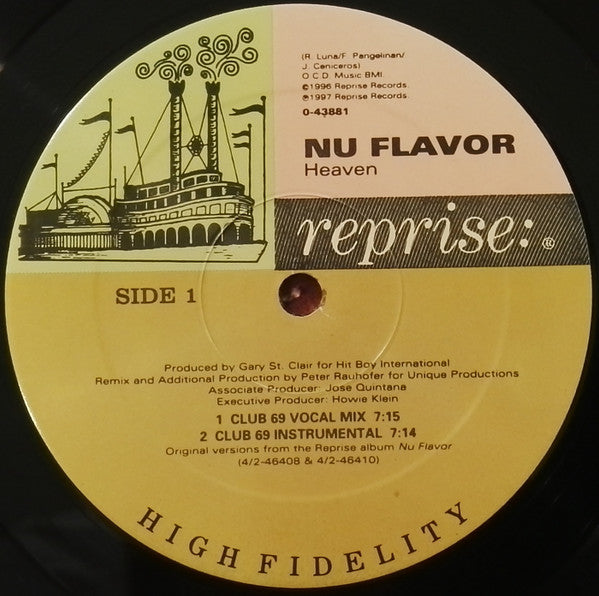 Nu Flavor : Heaven / Havin' A Party (12")