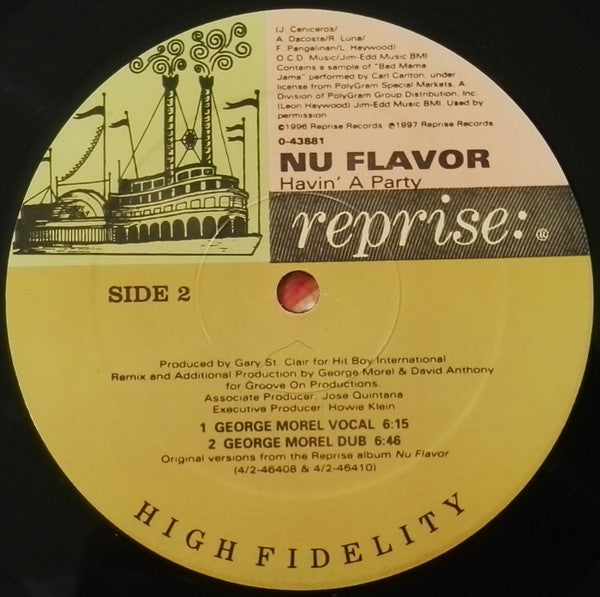 Nu Flavor : Heaven / Havin' A Party (12")
