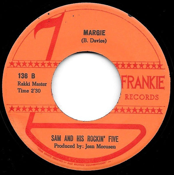Sam & His Rocking Five : Marie (7", Single)