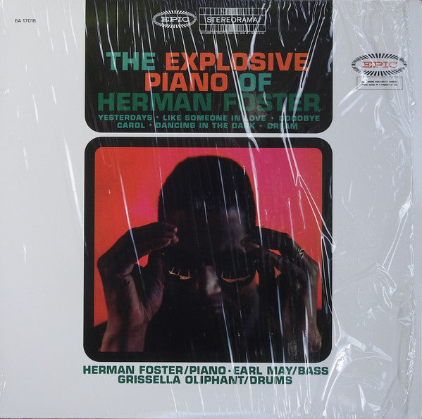 Herman Foster : The Explosive Piano Of Herman Foster (LP, Album, RE)