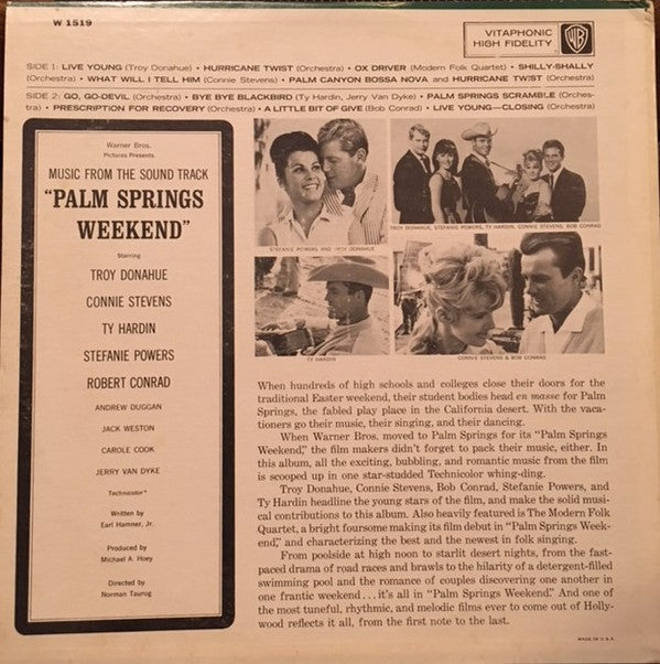 Various : Palm Springs Weekend (LP, Mono)