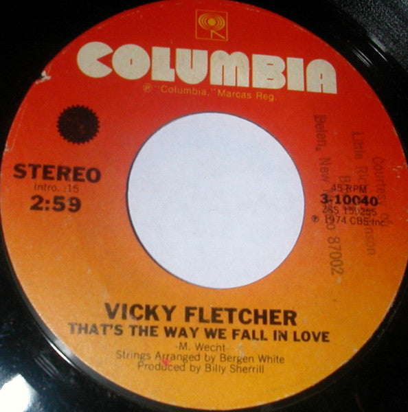 Vicky Fletcher : Little Boy Blue (7")