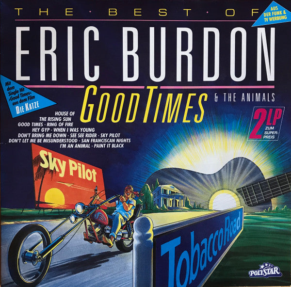 Eric Burdon & The Animals : Good Times - The Best Of Eric Burdon & The Animals (2xLP, Comp)