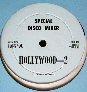 Various : Hollywood-2 (12", Mixed, Unofficial)