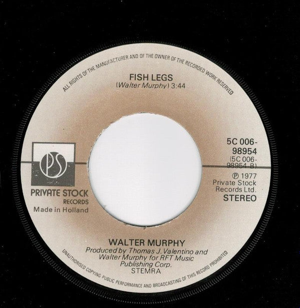 Walter Murphy : Rhapsody In Blue / Fish Legs (7")