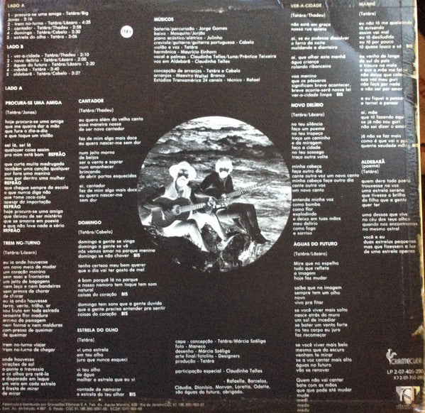 Tatára e Cabelo : Águas Do Futuro (LP, Album)