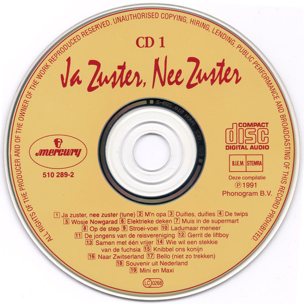 Cast of "Ja Zuster, Nee Zuster" : Ja Zuster, Nee Zuster (2xCD, Album, Comp, RM)