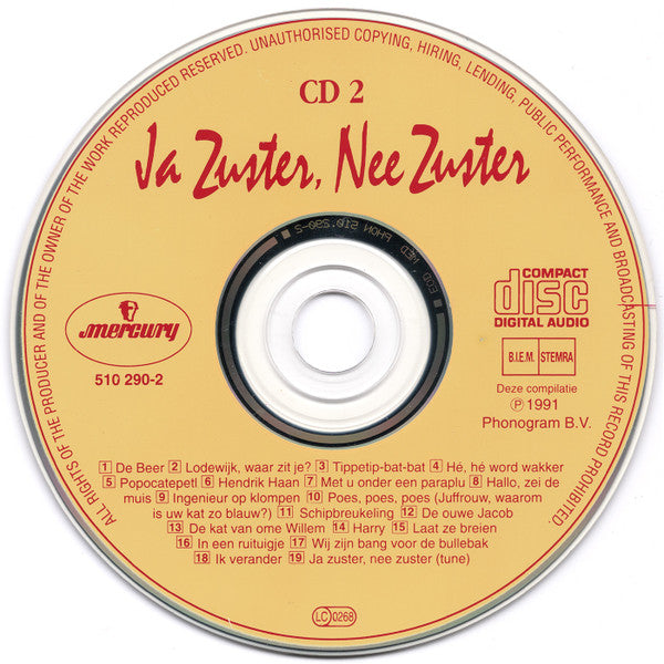 Cast of "Ja Zuster, Nee Zuster" : Ja Zuster, Nee Zuster (2xCD, Album, Comp, RM)