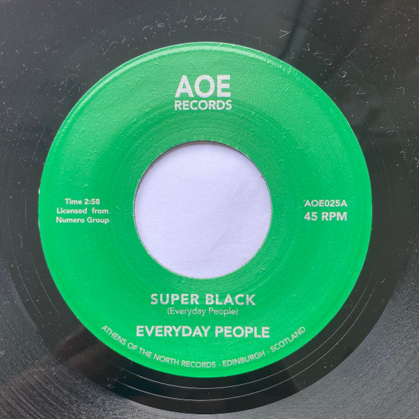 Everyday People (12) : Super Black / Is It Really That Bad (7", RE)