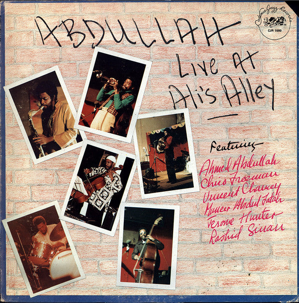 Abdullah (8) : Abdullah Live At Ali's Alley (LP, Fir)