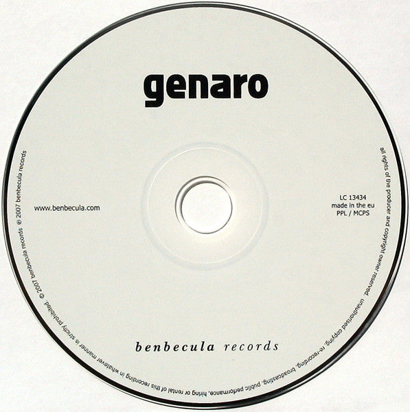 Genaro : Genaro (CD, Album)