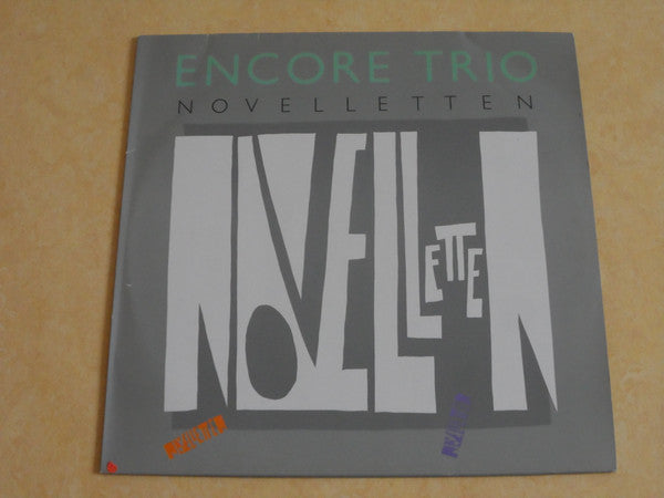 Encore Trio : Novelletten (LP, Album)