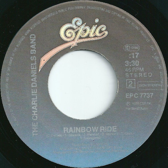 The Charlie Daniels Band : The Devil Went Down To Georgia (7", Single)