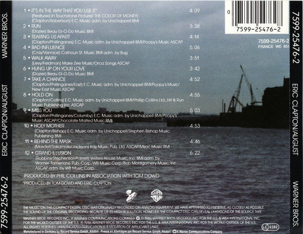 Eric Clapton : August (CD, Album)