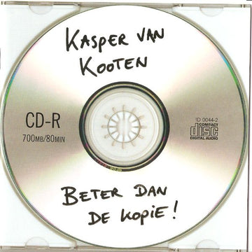 Kasper van Kooten : Beter Dan De Kopie! (CD, Album + CD-ROM, MP3)