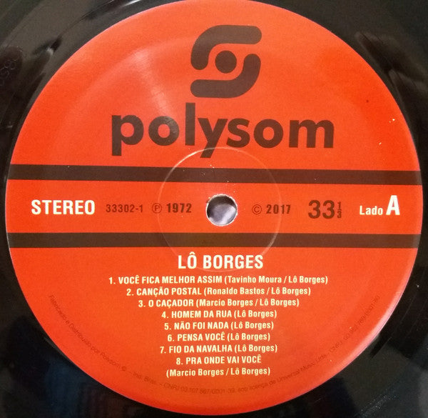Lo Borges : Lô Borges (LP, Album, RE, 180)