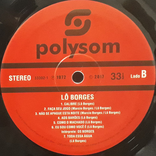 Lo Borges : Lô Borges (LP, Album, RE, 180)