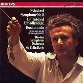 Franz Schubert, Sir Colin Davis, Boston Symphony Orchestra : Symphony No. 8 Unfinished = Unvollendete; Rosamunde, Incidental Music = Schauspielmusik (CD, Album, RE)