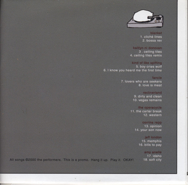 Various : Idea: Collected Singles (CD, Comp, Promo)