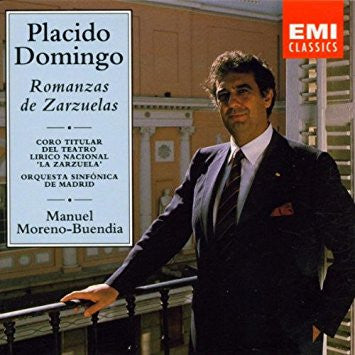 Placido Domingo : Romanzas De Zarzuelas (CD, RE)