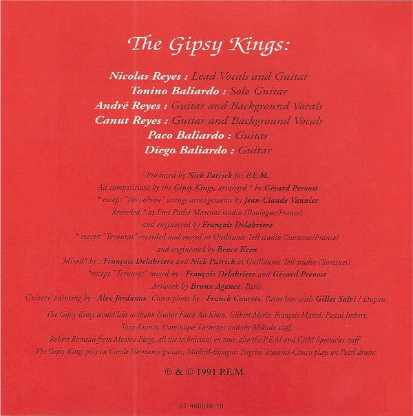 Gipsy Kings : Este Mundo (CD, Album, RP)