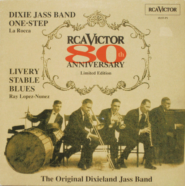Original Dixieland 'Jass' Band* : Original Dixieland One Step / Livery Stable Blues (10", Ltd, Promo, RE)