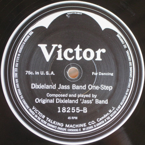 Original Dixieland 'Jass' Band* : Original Dixieland One Step / Livery Stable Blues (10", Ltd, Promo, RE)
