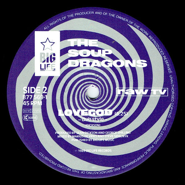 The Soup Dragons : I'm Free (12", Single)