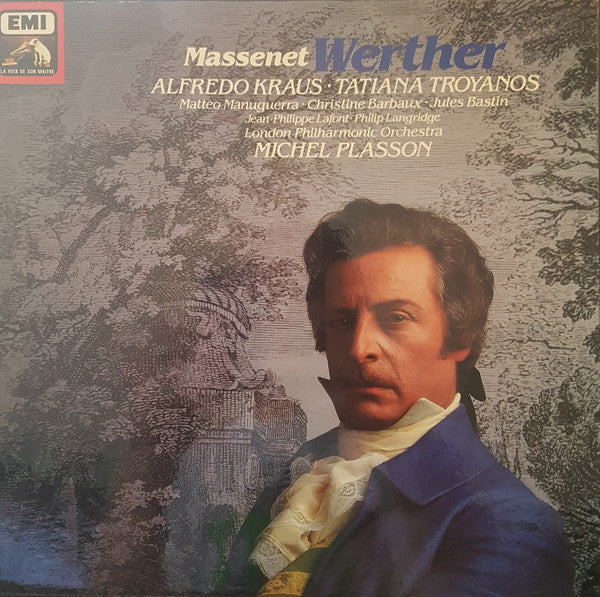 Jules Massenet / Alfredo Kraus ‧ Tatiana Troyanos / Matteo Manuguerra ‧ Christine Barbaux ‧  Jules Bastin / Jean-Philippe Lafont ‧ Philip Langridge / London Philharmonic Orchestra ‧ Michel Plasson : Werther (Box + 3xLP, Album)