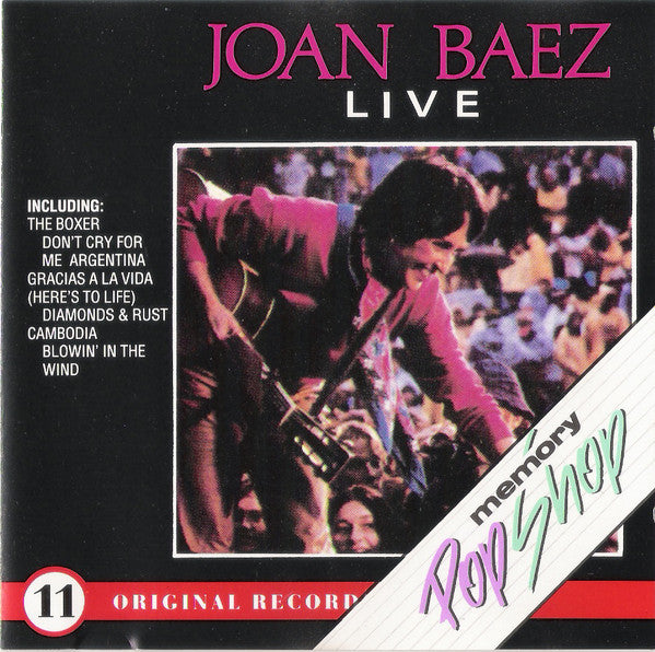 Joan Baez : Live (CD, Album)