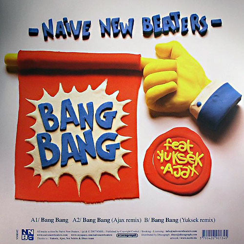 Naive New Beaters : Bang Bang (12", EP)