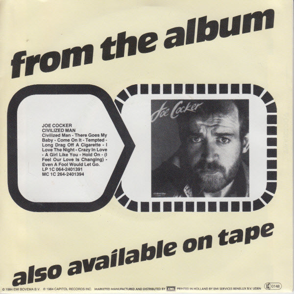 Joe Cocker : Civilized Man / Come On In (7", Single)