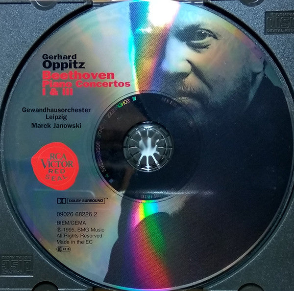 Gerhard Oppitz, Ludwig Van Beethoven : Beethoven Piano Concertos I & III (CD, Album)
