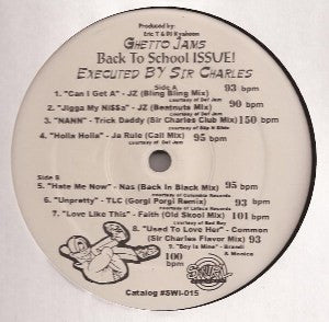 Various : Ghetto Jams (12", Unofficial)