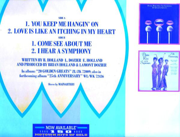 The Supremes : You Keep Me Hangin' On (12", Single)