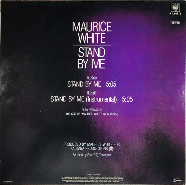 Maurice White : Stand By Me (12")