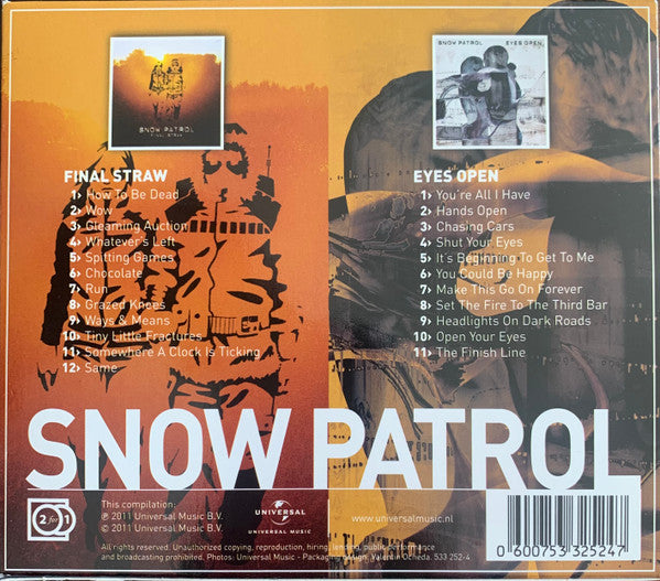 Snow Patrol : Final Straw + Eyes Open (CD, Album, RE + CD, Album, RE + Comp, RE)