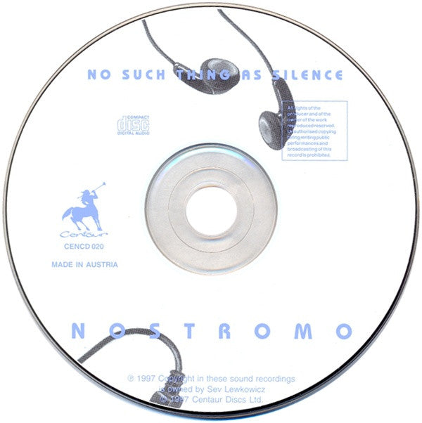 Nostromo (7) : No Such Thing As Silence (CD, Album)