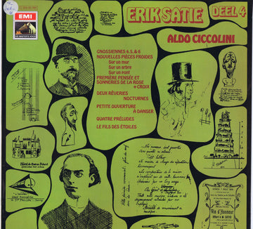 Erik Satie, Aldo Ciccolini : Pianowerken Van Erik Satie Gespeeld Door Aldo Ciccolini Deel 4 (LP, Album, RE)