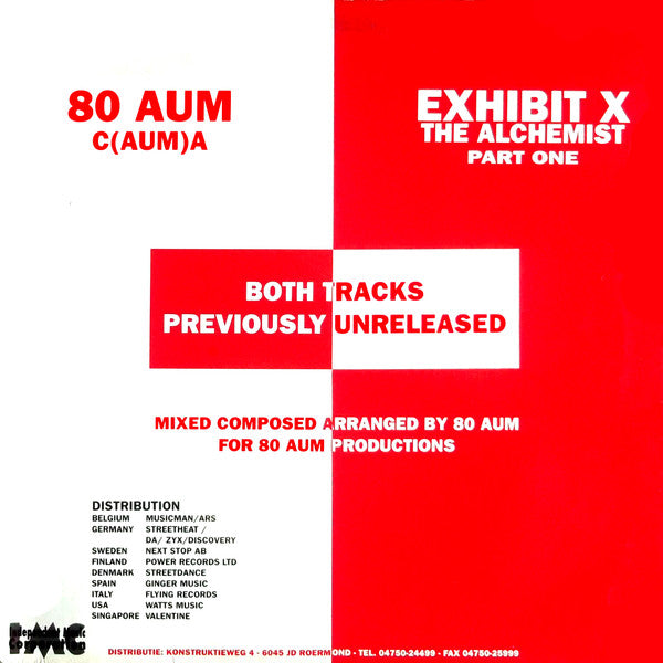 80 Aum / Exhibit X : The Remix (12")