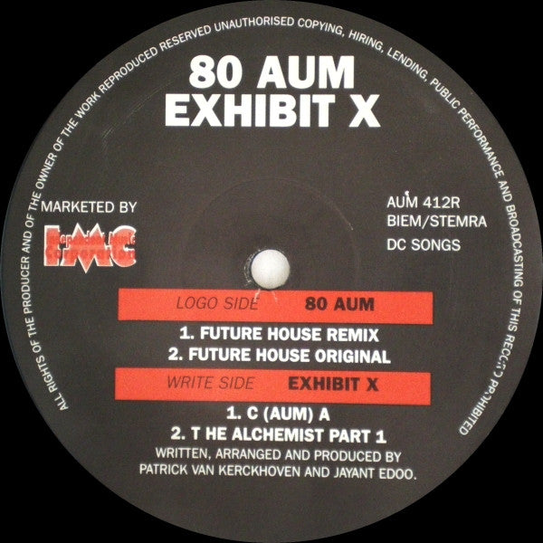 80 Aum / Exhibit X : The Remix (12")