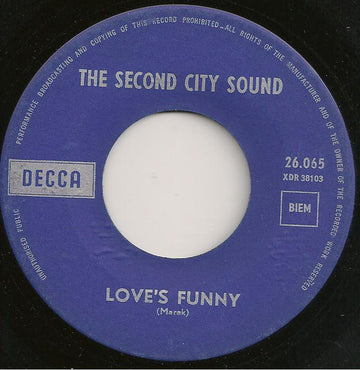 Second City Sound : Love's Funny (7", Single)