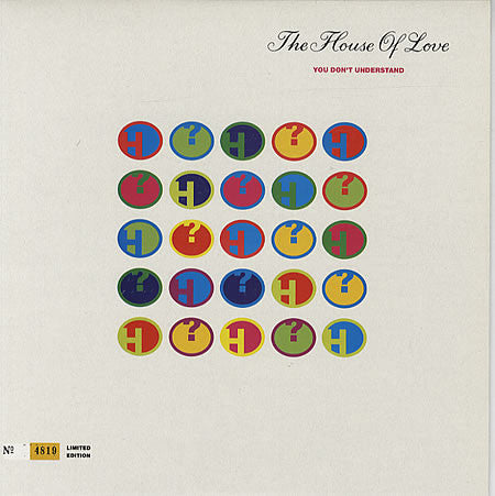 The House Of Love : You Don't Understand (10", Ltd, Num)