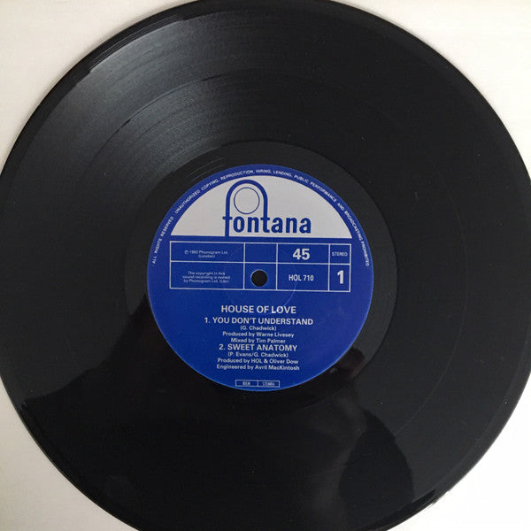 The House Of Love : You Don't Understand (10", Ltd, Num)
